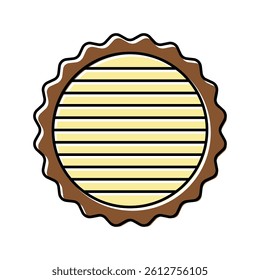 tree timber color icon vector. tree timber sign. isolated symbol illustration