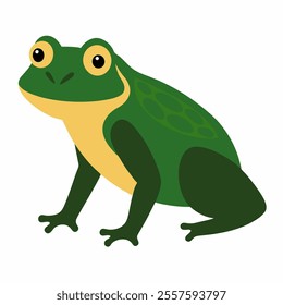 tree toad vector icon with white background