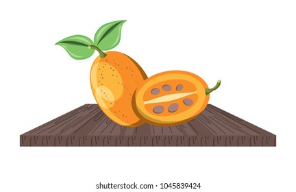 tree tomato fruit icon