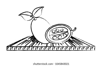 tree tomato fruit icon