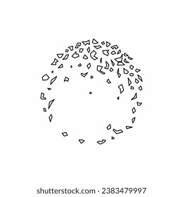 tree top view, tree 2 dimension, tree architectural