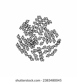 tree top view, tree 2 dimension, tree architectural