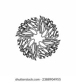 tree top view, tree 2 dimension, tree architectural