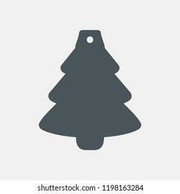 Tree toy decoration quality vector illustration cut