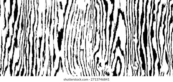 Sección transversal del tronco del árbol con anillos de madera y grano natural. Ilustración de tocón de corte circular, líneas radiales de crecimiento y textura orgánica. Patrón de fondo para diseño rústico, material de carpintería Vector.