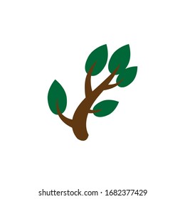 tree trunk graphic design template vector isolated
