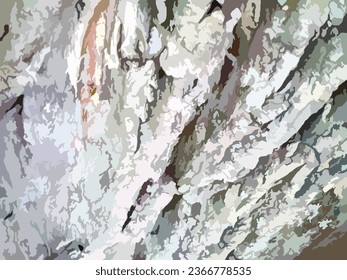 Tree trunk - gray textured background for camouflage uniform or textiles. Abstract landscape for fashion trends, posters, covers, wallpapers, business concepts, scrapbooking, interiors, tiles, fabrics