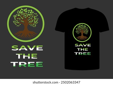 TREE T-SHIRT  WITH T-shirt design