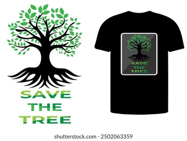 TREE T-SHIRT  WITH T-shirt design