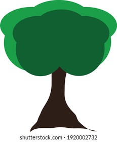 tree vecter design use for graphic