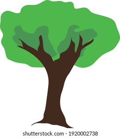 tree vecter design use for graphic