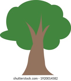 Tree vecter desuign use for graphic 