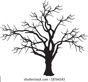 Spooky Tree Drawing High Res Stock Images Shutterstock