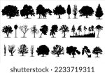 
Tree Vector Art, Icons set.