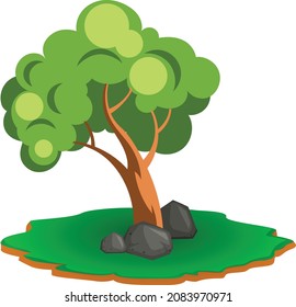 A Tree vector art and vector art and illustration