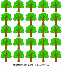 tree vector background