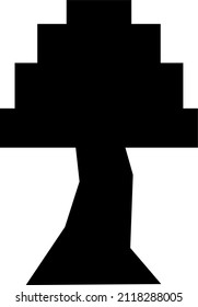 colección de vectores de árbol para fondo de ilustración de logotipo 