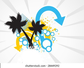 Its a tree vector design