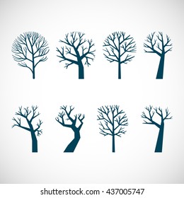 Tree vector design. creative concept, Vector Illustration.
