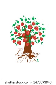 Tree vector, Tree design, Family tree, Printable home decor, Gift card