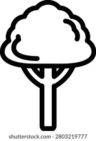 Tree Vector Design Icon Style
