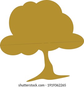 Tree vector design use for graphic