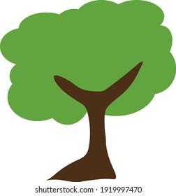tree vector design use for graphic