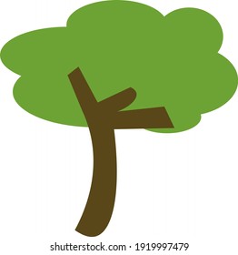 tree vector design use for graphic