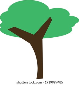 tree vector design use for graphic