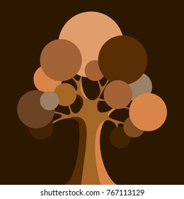 tree vector draw