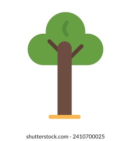 Tree Vector Flat Icon For Personal And Commercial Use.
