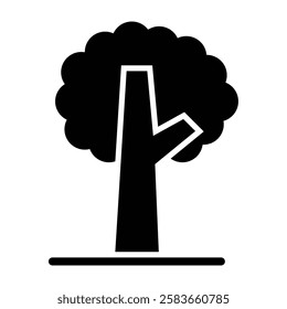 Tree Vector Glyph Icon Vector Design