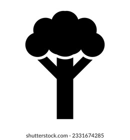 Tree Vector Glyph Icon For Personal And Commercial Use.
