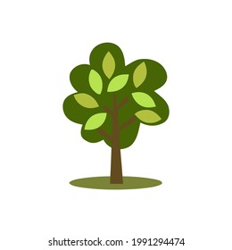 Tree vector for graphic template