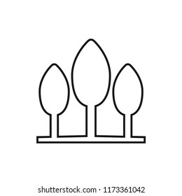 tree   vector icon 10 eps