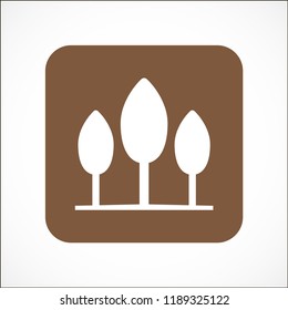 tree   vector icon 10 eps