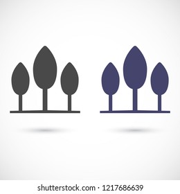 tree   vector icon 10 eps