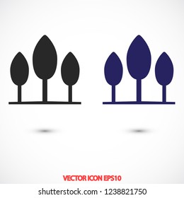 tree   vector icon 10 eps
