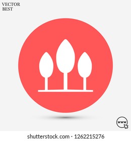 tree   vector icon 10 eps