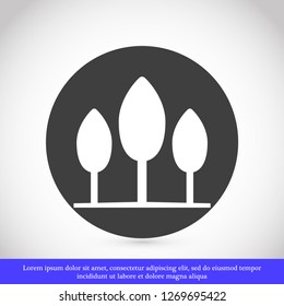 tree   vector icon 10 eps