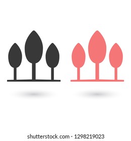 tree   vector icon 10 eps