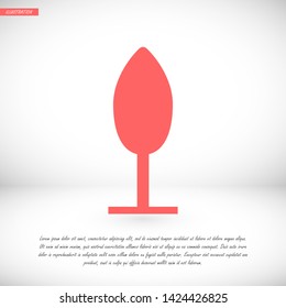 tree   vector icon 10 eps , Lorem ipsum Flat design