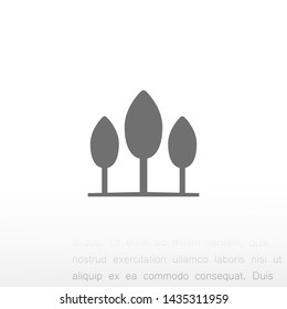 tree   vector icon 10 eps , Lorem ipsum Flat design