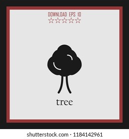 tree vector icon