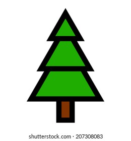 Tree vector icon