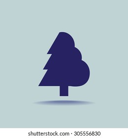 Tree vector icon