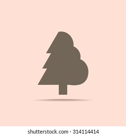 Tree vector icon