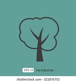 Tree vector icon