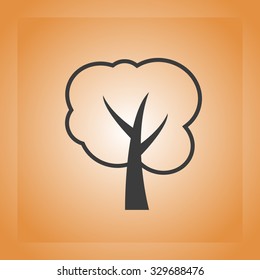 Tree vector icon