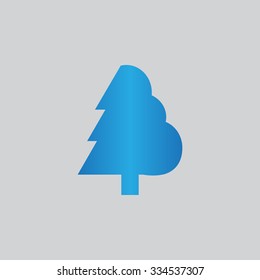 Tree vector icon